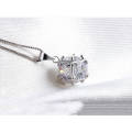 Fashion 925 Sterling Silver Zircon Pendant Jewelry